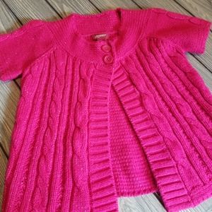 Arizona Girl's Pink Fashion Sweater sz 5